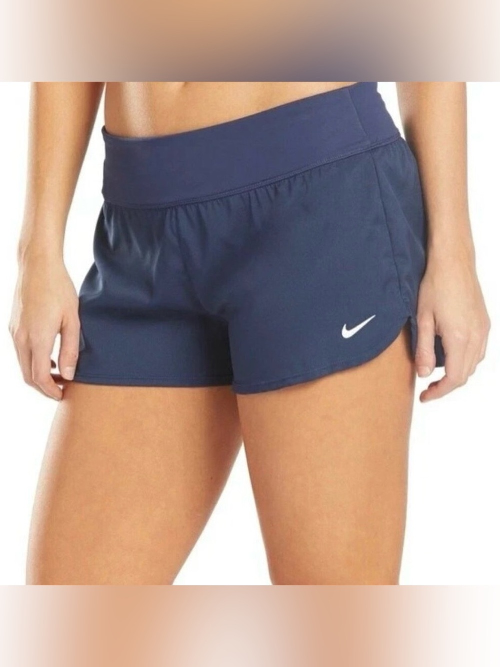 NWT Nike Swim Women’s Navy Swim Board Shorts XL